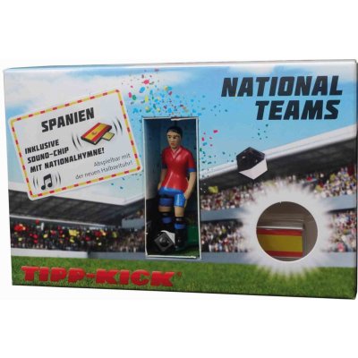 Fotbal TIPP KICK Figurka STAR hráče Španělsko tréninková branka + míč ME 2016 – Zboží Mobilmania