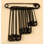 Tkaczik Spínací špendlíky sada Barva: Černá – Zboží Mobilmania