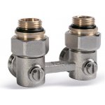 V&G Valogin 412 Regulační šroubení rohové "H" pro VK 1/2" x 3/4" s eurokonusem 41234 – Hledejceny.cz