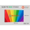 Elektrické topidlo SMODERN SLIM TD ECO STD860 860W