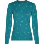 Icebreaker Dámské funkční triko Women Merino 200 Oasis LS Crewe Snow Day – Sleviste.cz