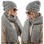 Fashionweek dámský duhový komplet čepice a šály AL-BE11 NR – Zboží Mobilmania