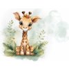 Tapety Postershop Fototapety vliesové: For Kids Little Giraffe - 254x184 cm