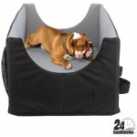 Trixie Autosedačka double černá šedá 80 x 28 x 39 cm – Hledejceny.cz