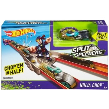 Hot Wheels Split speeders dráha s ninjou