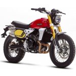 Fantic CABALLERO 500 Scrambler MY24 Modrá – Sleviste.cz