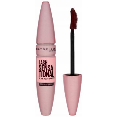 Maybelline Lash Sensational Full Fan Effect Řasenka 06 Burgundy Brown řasenka 9.5 ml – Sleviste.cz