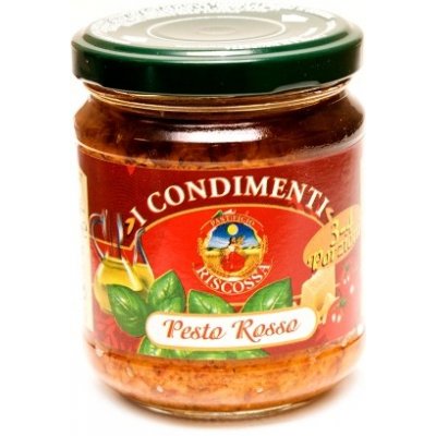 RISCOSSA Pesto Rosso rajčatové 180 g – Zboží Dáma