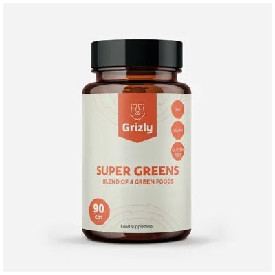 Grizly Super Greens BIO 90 kapslí – Hledejceny.cz