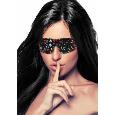 Ouch! Graffiti Printed Eye Mask Love Street Art Fasion – Sleviste.cz