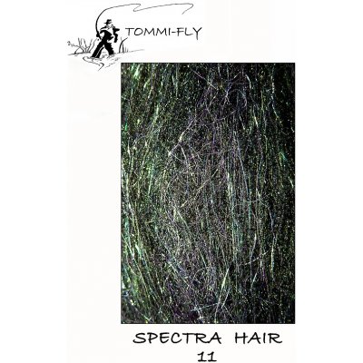 Tommi-fly SPECTRA HAIR černá paví – Hledejceny.cz
