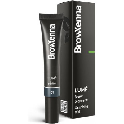 Brow Xenna Lumé Brow Pigment hybridní gelová barva na obočí taupe brown 15 ml – Zboží Mobilmania