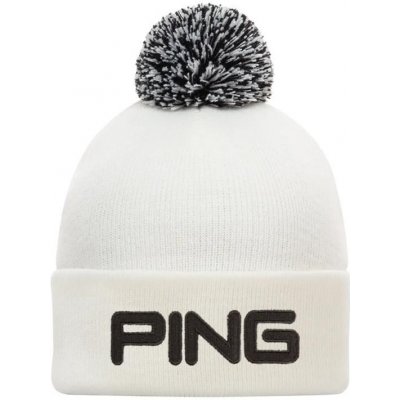 Ping Classic Bobble zimní golfová čepice bílá – Hledejceny.cz
