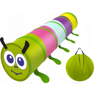 Kruzzel prolézací tunel Housenka 165 cm barevný – Zboží Dáma