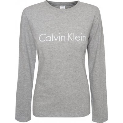 Calvin Klein pánské tričko s dlouhým rukávem NM2171E P7A Šedá – Hledejceny.cz