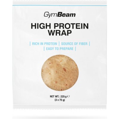 GymBeam Wrap s vysokým obsahem bílkovin 12 x 225 g – Zboží Dáma