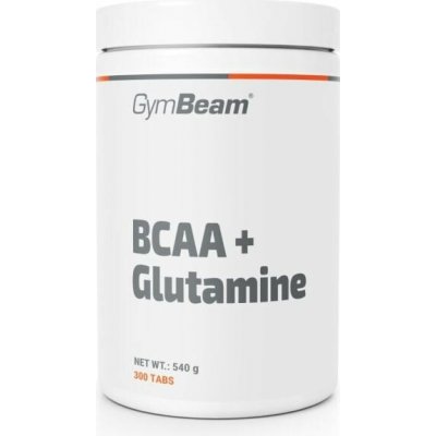 GymBeam BCAA + Glutamine 300 tablet – Zbozi.Blesk.cz