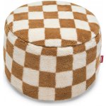 Fatboy Sedací pouf Point Teddy, více barev - Barva: šachovnicová mandlově-krémová – Hledejceny.cz
