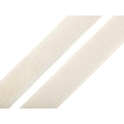 Prima-obchod Suchý zip háček + plyš šíře 20 mm, barva (031) ecru – Hledejceny.cz