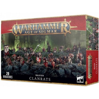 GW Warhammer Age of Sigmar Skaven Clanrats – Zbozi.Blesk.cz