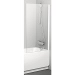 Ravak 80 PVS1 bílá+transparent, jednodílná, pevná 79840100Z1 – Zboží Mobilmania