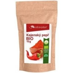 Zdravý den Kayenský Pepř Bio 10 g