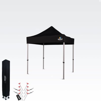 BRIMO Exclusive Alu 2x2m bez stěn Černá S. Alu – Zboží Dáma