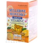 Dr. Müller Müllerovi medvídci s vitaminem C mandarinka 45 tablet – Zboží Dáma