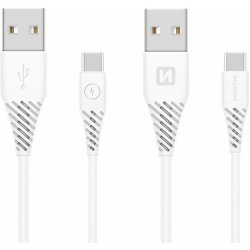 Swissten71504400 USB/USB-C 3.1, 1,5m, bílý