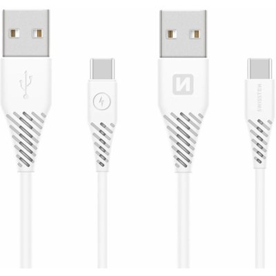 Swissten71504400 USB/USB-C 3.1, 1,5m, bílý – Zbozi.Blesk.cz