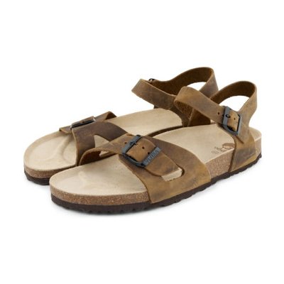 Vlnka pánské korkové anatomické sandály Jindra hnědé – Zbozi.Blesk.cz