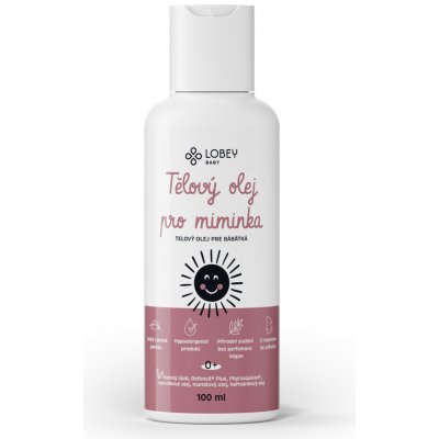 Lobey Tělový olej pro miminka 100 ml – Zboží Dáma