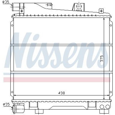 Chladič motoru NISSENS 60701 – Sleviste.cz