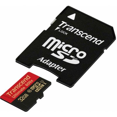 Transcend microSDHC 32 GB UHS-I TS32GUSDHC10U1 – Zbozi.Blesk.cz
