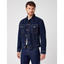 Wrangler džínová bunda W41001705 Casual Fit Blue Black