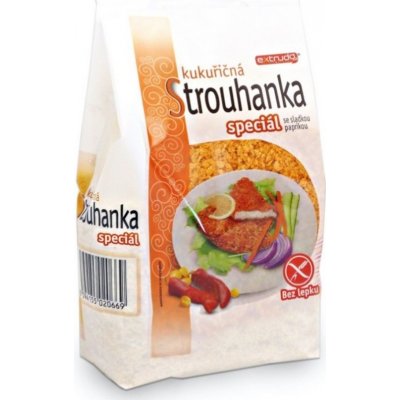 Extrudo Bečice Kukuřičná strouhanka speciál se sladkou paprikou 200 g – Zboží Dáma