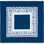 Forbyt kuchyňský ubrus prostírka CIBULÁK modrobílý čtverec 40x40cm – Zboží Dáma