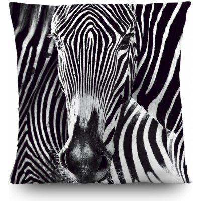 Dekorační polštář Zebra CN3605 | 45 x 45 cm – Hledejceny.cz