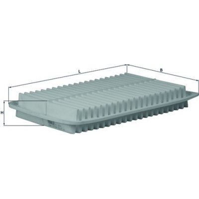 Vzduchový filtr MAHLE LX 1612 – Hledejceny.cz