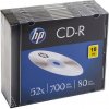 8 cm DVD médium HP CD-R 700MB 52x, slim, 10ks (CRE00085-3)