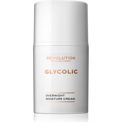 Revolution Skincare Glycolic Acid Glow Overnight Moisture Cream Noční 50 ml