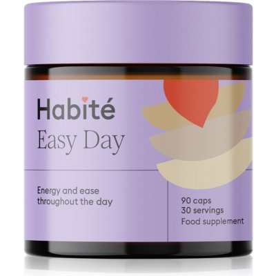 Habité Easy Day kapsle pro udržení energie a kognitivní výkonnosti 90 kapslí – Hledejceny.cz