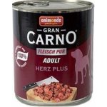 Animonda Gran Carno Dog hovězí srdce 0,8 kg – Hledejceny.cz