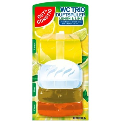 G&G WC blok s vůní Trio 3 x 55 ml