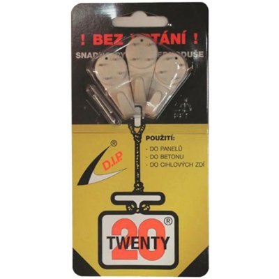 Kinekus Háček Twenty MAXI UH 3 ks blist WW KIN1791101 – Hledejceny.cz