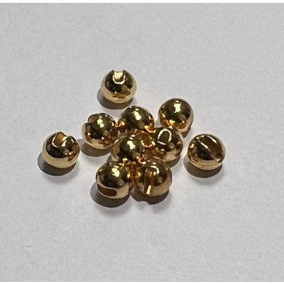 Hends Tungstenové Hlavičky Tungsten Beads Gold Galvanized Slotted 3,0 mm – Hledejceny.cz