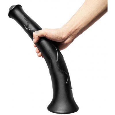 SuperLove Giant Horse Dildo Black – Zboží Dáma