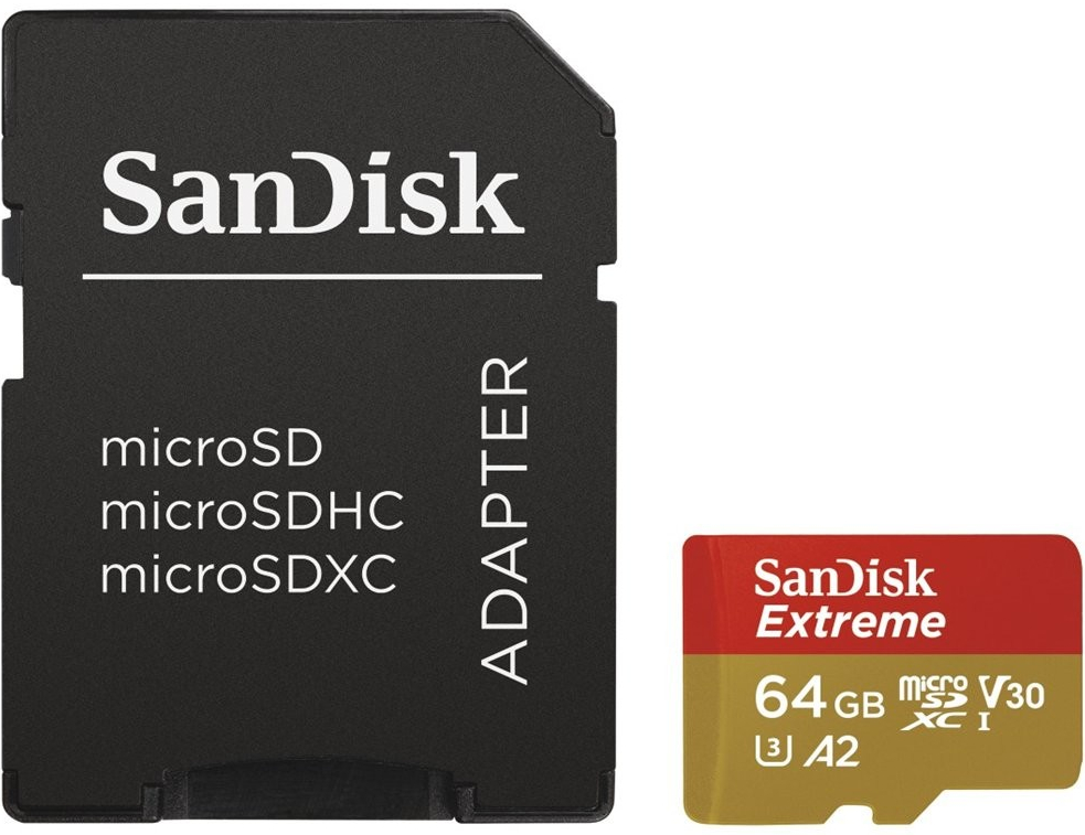 SanDisk SDXC UHS-I U3 64 GB SDSQXA2-064G-GN6MA