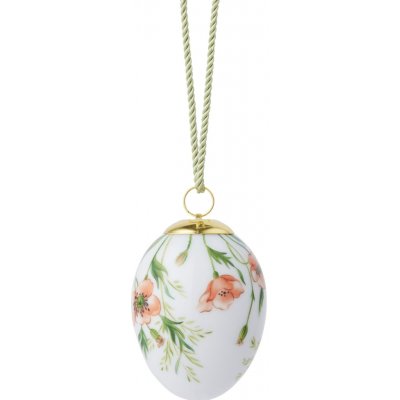 Royal Copenhagen Porcelánová velikonoční ozdoba 2026 Small Poppies, bílá barva, porcelán – Hledejceny.cz