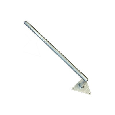 Držák antény síta 18cm s trojuhelníkem, trubka 28/2mm, zinek Žár – Zboží Živě